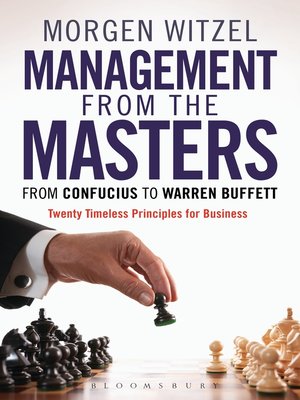 cover image of Management from the Masters